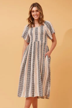 PRIYANKA ABSTRACT BOHO MIDI DRESS -Female Clothing Store 409f7eb1deb384ca4cb43056a11a8c07