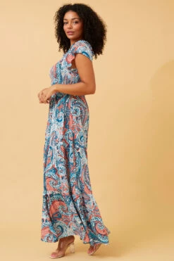 FABIAN PAISLEY BOHO MAXI DRESS -Female Clothing Store 40ce6641acba53e27e10d62057893a4b