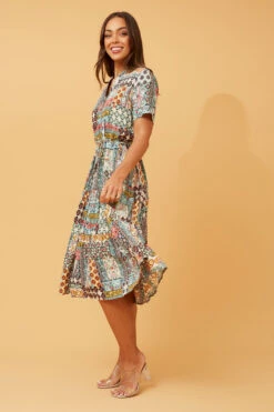 MARIELLA BOHO MIDI DRESS -Female Clothing Store 40f92b44248a26febb801002443cbc74