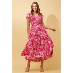 MALIBU FLORAL MAXI DRESS -Female Clothing Store 4a0220bf53ae5d833c627b0457f7828a