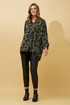 HAVANA ANIMAL PRINT SHIRT -Female Clothing Store 4a3261b39a4dc7f5f5ba627ac1045f50