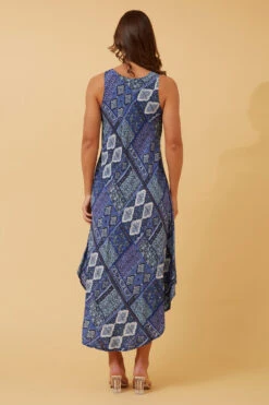 UMBRELLA PATCHWORK BOHO MIDI DRESS -Female Clothing Store 4c21f5efa2fee0c5c5c6453db77bcf1c