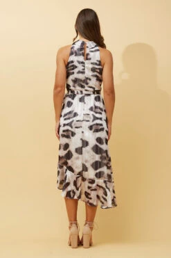 RIO ANIMAL PRINT HALTER NECK DRESS -Female Clothing Store 4cc7038df466f9bbddacc63722905ebc