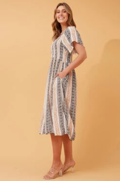 PRIYANKA ABSTRACT BOHO MIDI DRESS -Female Clothing Store 4f5e42e484e2792350f9b5c1cef97b87