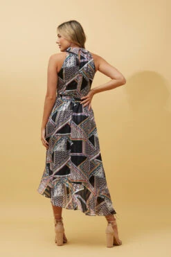 RIO HALTER NECK PATCHWORK DRESS -Female Clothing Store 4fc45a3bf50e0f565525beb2594a6e61