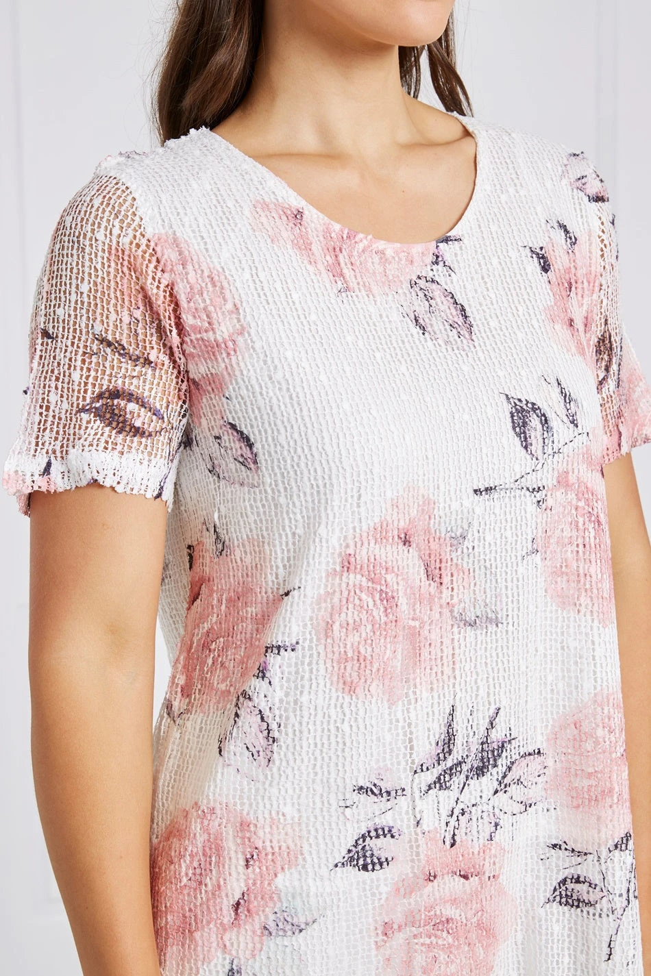 FLORAL LAYERED CROCHET TOP - Image 10