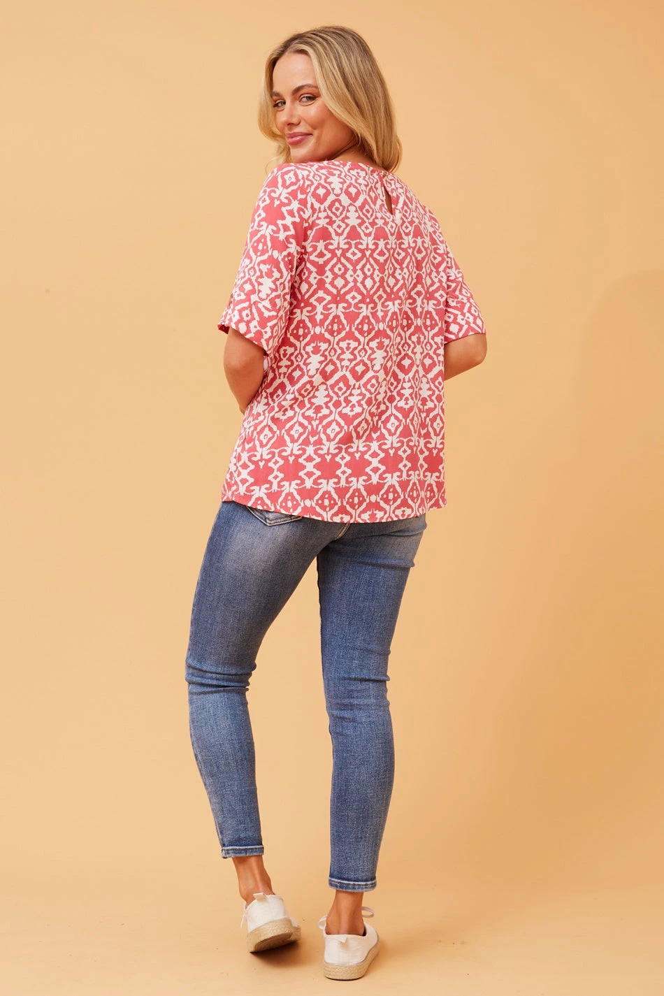 GAELIN ABSTRACT BOHO TOP 6 GAELIN ABSTRACT BOHO TOP - Image 6