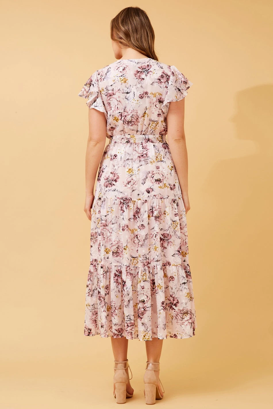 YASMIN FLORAL TIERED MAXI DRESS 6 YASMIN FLORAL TIERED MAXI DRESS - Image 6