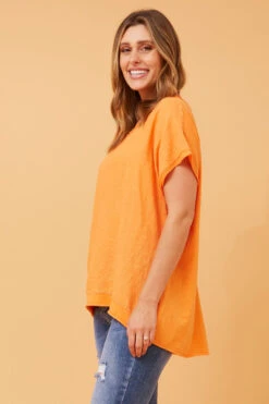 NERIDA LUREX LINEN TOP -Female Clothing Store 564a789ddfc258e9d2d627b16042579e