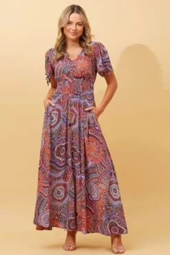 VIENNA BOHO MAXI DRESS
