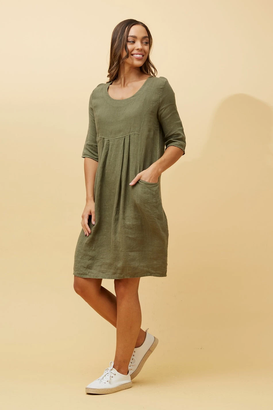 PISA LINEN DRESS 19 PISA LINEN DRESS - Image 19