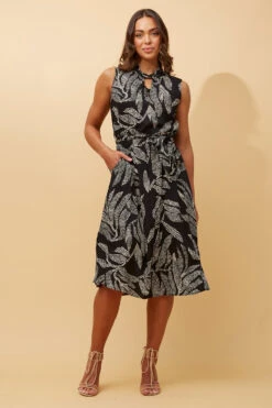FILOMENA LEAF PRINT MIDI DRESS -Female Clothing Store 5b9e9a20efb31b7df5c5ca5396cbadbb 3005dd3f cd58 4cd5 a814 3e8c43490178