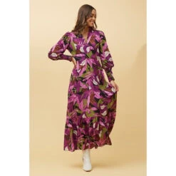 DEETA BOTANICAL PRINT MAXI DRESS -Female Clothing Store 5c86af32f6c3f42df11a7c1f32e8b9ed