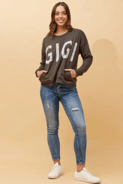 LUXE GIGI SWETASHIRT -Female Clothing Store 62867f0ca276fee8e629f03c91cc3868