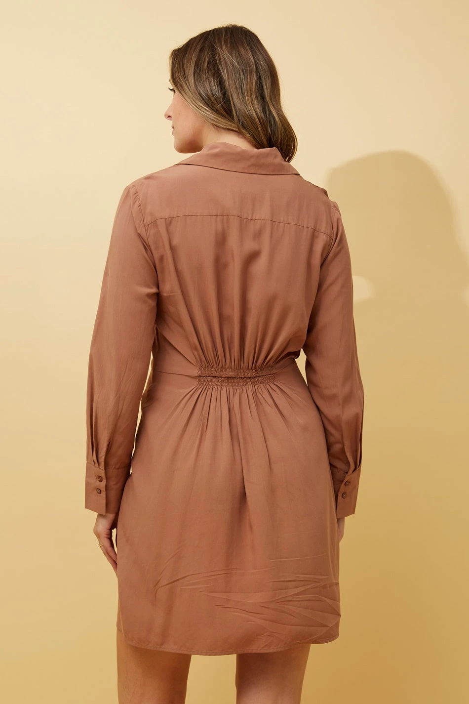 INESHA BOW FRONT SHIRT DRESS 11 INESHA BOW FRONT SHIRT DRESS - Image 11