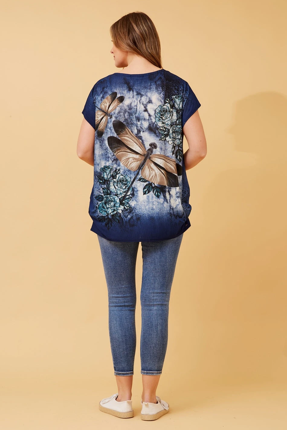 EXCELINA DRAGONFLY PRINT TOP 14 EXCELINA DRAGONFLY PRINT TOP - Image 14