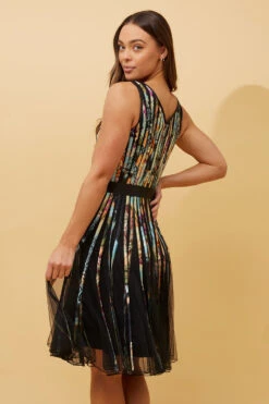 TRUDY SLEEVELESS RIBBON DETAIL DRESS -Female Clothing Store 63b8917c2d2f76be3d9764465b88d238