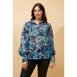 BELLE LONG BALLOON SLEEVE SHIRT -Female Clothing Store 640b3c68ee3ca4571404e3a703b67989
