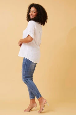 KAI FLORAL EMBROIDERY DETAIL TOP -Female Clothing Store 659c86a1287a9f4b0825e035782eb06b