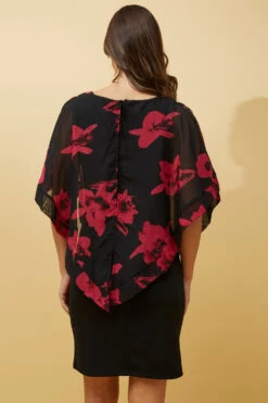 KYLIE FLORAL COLD SHOULDER DRESS -Female Clothing Store 65b014a9b9ed71c3f4d6182a80a19658