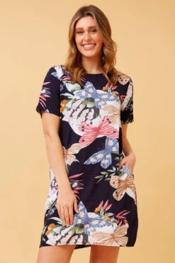 PIPPA BUTTERFLY PRINT DRESS -Female Clothing Store 6610c39fdd075f6fc51098a58c0c5994 8e3f6439 94dd 4023 8aba b2d5bbef39db