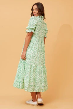 GRACIELA TIERED MIDI DRESS -Female Clothing Store 671932db578bf59d22e72f7faa010644