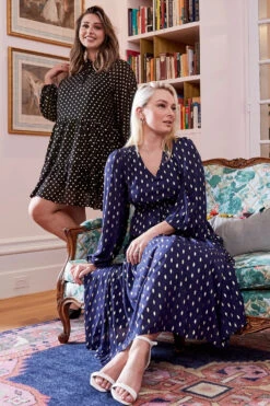 CRYSTELLE TEARDROP FOIL PRINT MAXI DRESS -Female Clothing Store 68d9b311ba4d063812996e5db59488a7