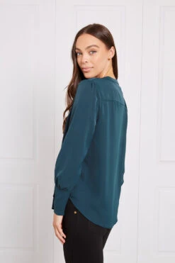 Stella LONG SLEEVE ZIP FRONT TOP -Female Clothing Store 6994a0d252b68abe5fd5f33a97bcf5e6