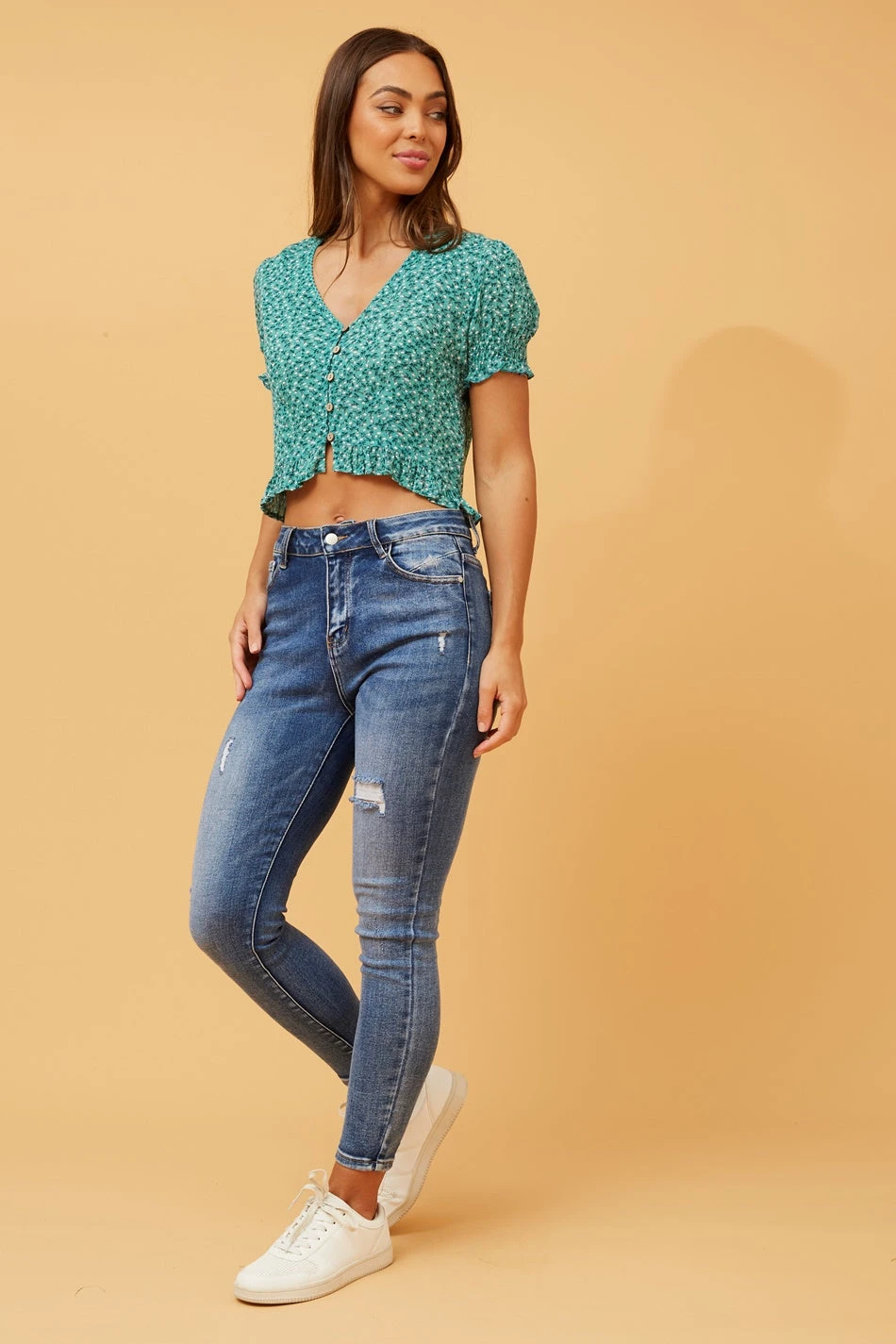 JAZELLE FLORAL TOP 5 JAZELLE FLORAL TOP - Image 5