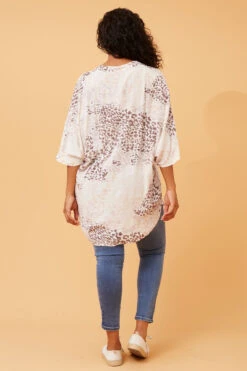 VIRGINIA ANIMAL PRINT HI LOW HEM TOP -Female Clothing Store 6d2f86038c80a47794299dfff0f646cb