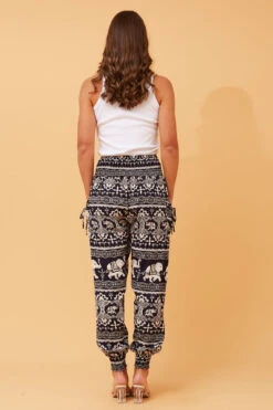 ANIMAL PRINT BOHO HAREM PANTS -Female Clothing Store 6e4f7c59f8306525143810b6d844039c