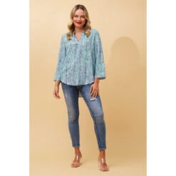 SPICY ABSTRACT PRINT BLOUSE -Female Clothing Store 6f114658bea25bf75ac9647076500e6e