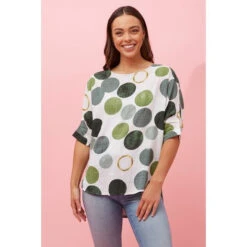 TARA POLKA DOT TOP -Female Clothing Store 741cf97073c6f90a9dd67a33637301e8