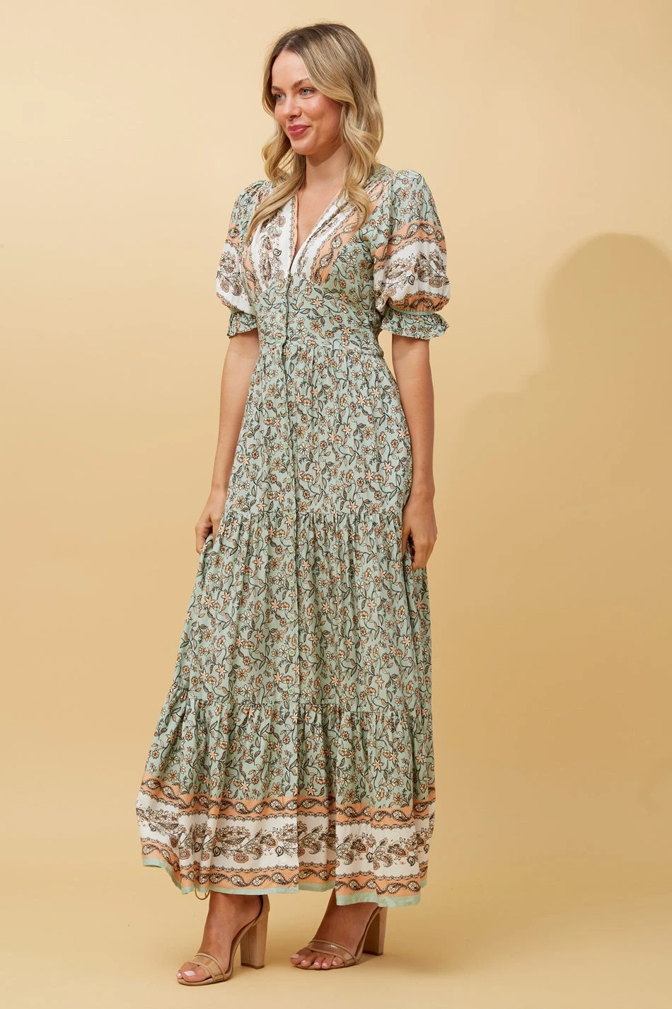 ELSIE FLORAL BOHO MAXI DRESS 6 ELSIE FLORAL BOHO MAXI DRESS - Image 6