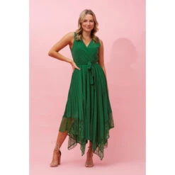 MADISON SLEEVELESS PLEATED DRESS 29 MADISON SLEEVELESS PLEATED DRESS -Female Clothing Store 7471504c5c29222ddde21010646d90a1