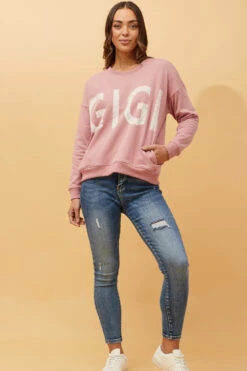 LUXE GIGI SWETASHIRT -Female Clothing Store 751cb6fa4dcdd83363a90378dd132a62