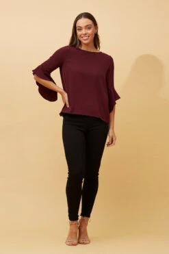 FLUTE SLEEVES BLOUSE -Female Clothing Store 77aefaec6420a75c955322a570544a31 d5d246b7 af97 4cc3 a486 c2c81377fb82