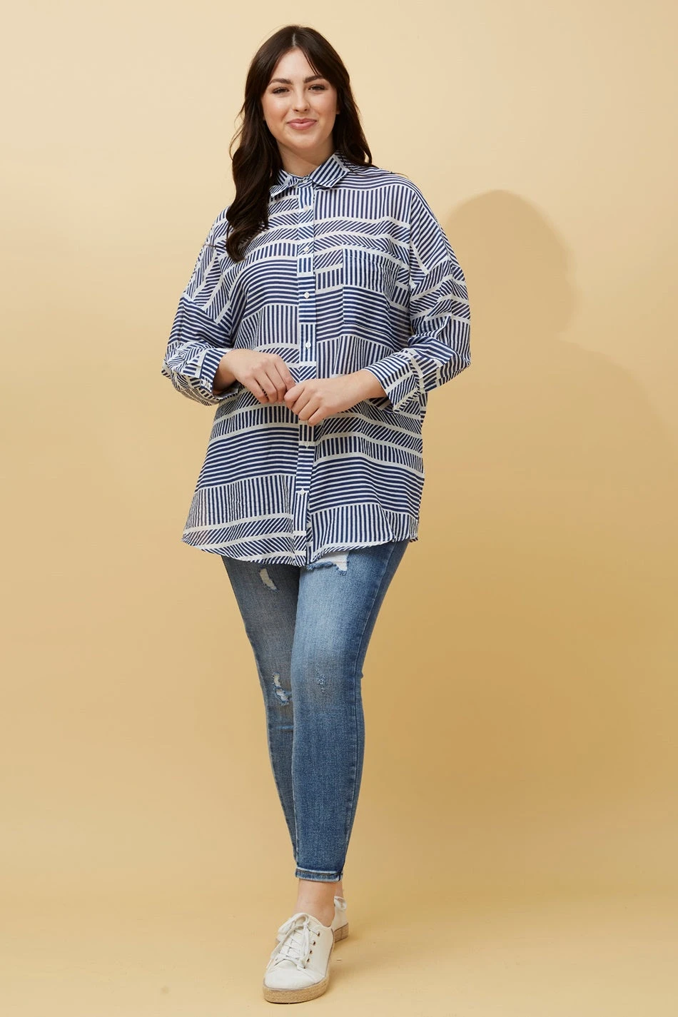 SHIRLEY STRIPE SHIRT 2 SHIRLEY STRIPE SHIRT - Image 2