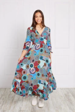 PRINTED BOHO MAXI DRESS -Female Clothing Store 79513eccef877762dae360e08a18e1ca
