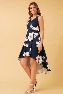 DIVA HI LOW FLORAL DRESS -Female Clothing Store 7975b735ac67b614542170e9a84cc2e4