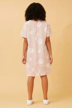 RIMA POLKA DOT LINEN DRESS -Female Clothing Store 7be0e329b3c52b843a35dbbe1a0bacf3