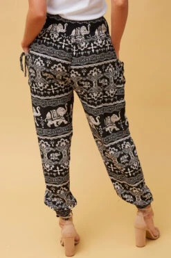 ANIMAL PRINT BOHO HAREM PANTS -Female Clothing Store 7f4629038594c8774af3c750f688da3e