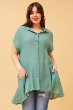 BLU ASYMMETRICAL HEM SHIRT -Female Clothing Store 7fd1307494a7451d95f4b2a0abcf2820 43cbe140 7423 42c2 b756 1a7ac84a84a4