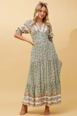 ELSIE FLORAL BOHO MAXI DRESS 10 ELSIE FLORAL BOHO MAXI DRESS -Female Clothing Store 8038e53280c025308dd872087000bbf3