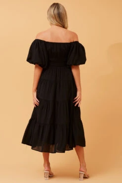 ODELIA TIERED MIDI DRESS -Female Clothing Store 833a02d63b49ee753337f71d1081dc27