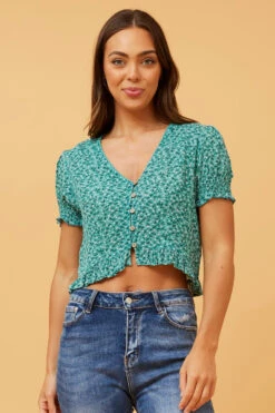 JAZELLE FLORAL TOP 9 JAZELLE FLORAL TOP -Female Clothing Store 842893c391dc6a2327215cc6283d7bdf