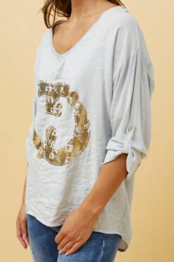 LUCCA GRAPHIC PRINT TOP -Female Clothing Store 86e00f6009935ae6eda19153083eb674