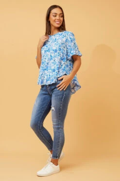 FRILA FLORAL FRILL TOP -Female Clothing Store 882cc8fca0aa874b8646c06cc152578a bba21d71 7a9e 4cdf a557 f3ca74bb3a9f