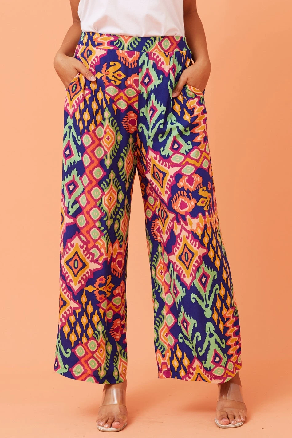 OXANA ABSTRACT BOHO CULOTTES - Image 3