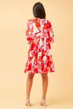 NIKO FLORAL SHORT DRESS -Female Clothing Store 887e62887d1db18e7c5266580968a86b